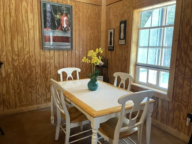 Dining area